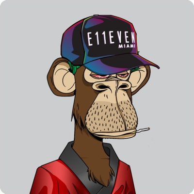 Ilustrasi NFT Bored Ape Yacht Club Milik E11EVEN