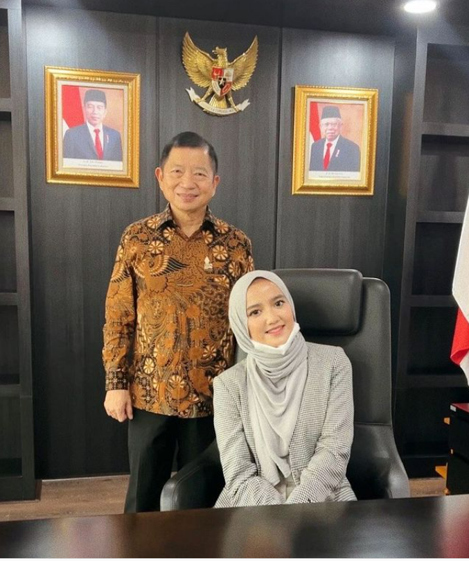 Potret Wirda Mansur bersama Perencanaan Pembangunan Nasional