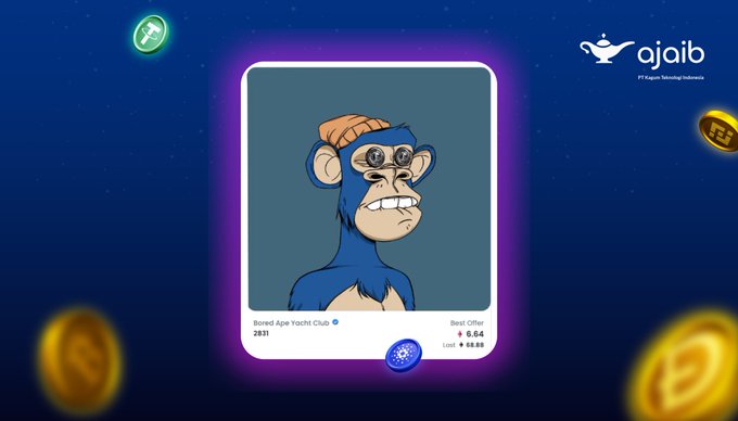 NFT BAYC jadi Maskot Ajaib Kripto