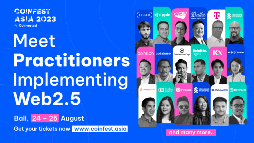 Usung Tema Web 2.5, Coinfest Asia 2023 Bakal Hadirkan Lebih dari 100 Pembicara