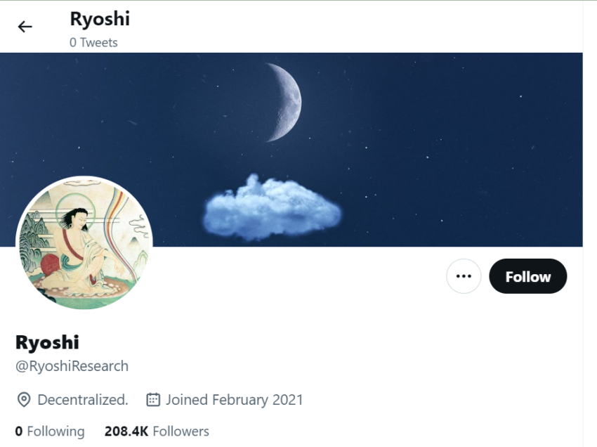 Pencipta Shiba Inu Ryoshi telah menghapus semua posting di Twitternya. Sumber